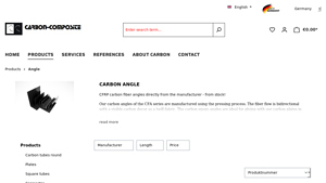 Carbon Composite - Carbon Angles (CFA Series)