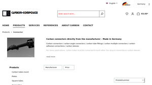 Carbon Composite - Carbon Connectors