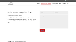 Carlift - Underground Garage Models