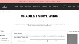 Carlike Wrap - Gradient Car Vinyl Wraps