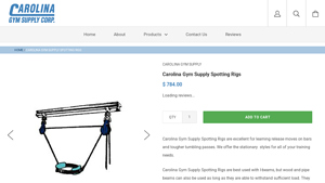 Carolina Gym - Spotting Rigs