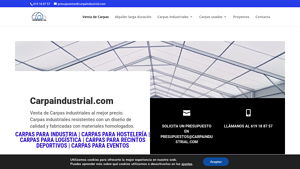 Carpa Industrial - Carpas Resistentes y a Medida