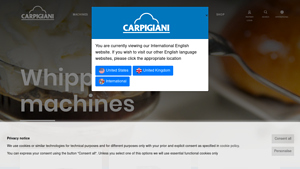 Carpigiani - Nuvia Whipped Cream Machine