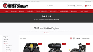 Carroll Stream - 30+ Horsepower Engines