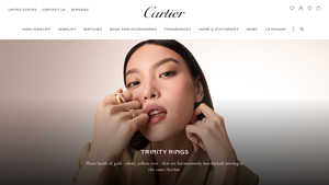 Cartier - Trinity Tri-Color Gold Rings