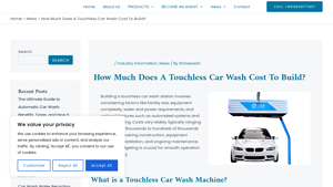 Car Wash Machine - Touchless Solutions