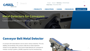 CASSEL - Conveyor Belt Metal Detector