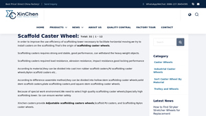 Caster Wheels Co - Scaffold Caster Wheels
