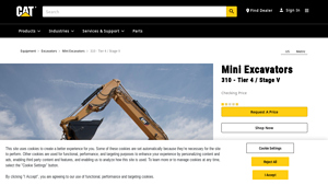 Cat - 310 Mini Excavator