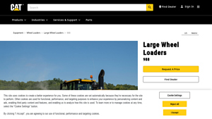 Cat - Bucket Capacity and Payload Specifications