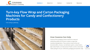 Cavanna - Automatic Candy Packaging Solutions