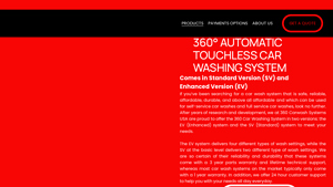 CBK - 360° Touchless Car Wash System