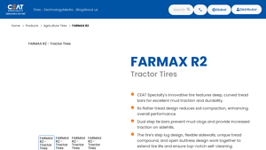 CEAT - FARMAX R2 Tractor Tires