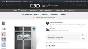 Dowell - Industrial 3D Printer