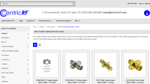 CentricRF - SMA to SMA Flange Adapters
