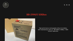 Century Dynamics - BB-2590/U SMBus Battery Management System