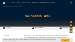 Chalco Aluminum - Oval Aluminum Tubes