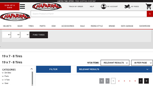 ChapMoto - 19 x 7 - 8 Tires