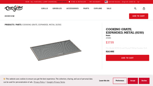 Char-Griller - Cooking Grate, Expanded, Metal (8250)