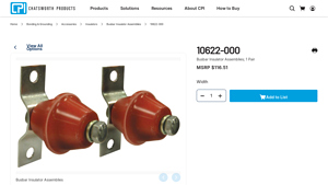 Chatsworth - Busbar Insulator Assemblies