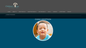 Children's Hope - China Adoption Program