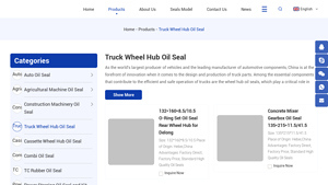 China Oil Seals - Truck Wheel Hub Oil Seal