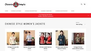 Chinese Temple - Women's Jackets Collection