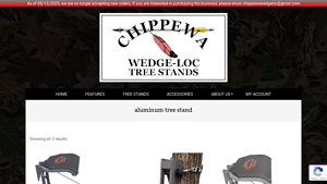 Chippewa - Tree Stands & Saddle Platforms
