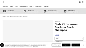 Chris Christensen - Black on Black Shampoo