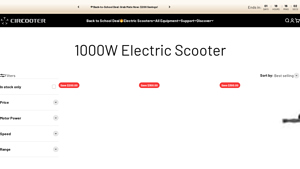 Circooter - 1000W Electric Scooter