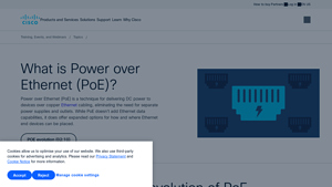Cisco - Power over Ethernet (PoE)