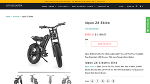 Idpoo - Z8 Ebike