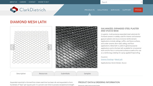 ClarkDietrich - Diamond Mesh Lath