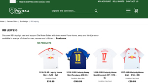 RB Leipzig - 2018-19 Home Shirt