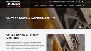 Climax Portable - Valve Grinding & Lapping Machines