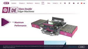 CMS Machine - Glass Double Edger
