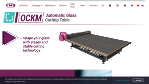 CMS Machine - Automatic Glass Cutting Table