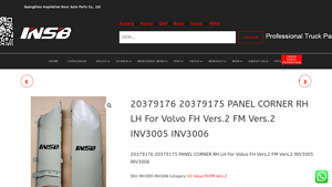 Volvo - PANEL CORNER RH LH
