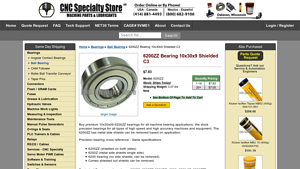 Nachi - 6200ZZ Deep-groove Ball Bearing