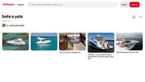 Pinterest - Yates y Embarcaciones