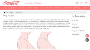 CocaDoll - Minimal Cup Sex Dolls
