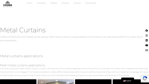 Codina Architectural - Wire Mesh Curtains