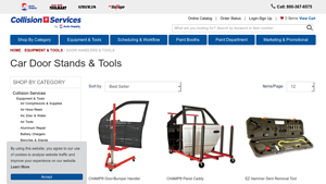 Collision Services - Automotive Door Tools