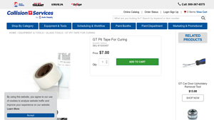 Collision Services - GT Pit Tape