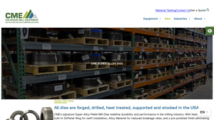 CME - Super Alloy Pellet Mill Dies