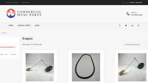 Commercial HVAC Parts - Float Valve Kit