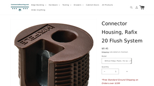 Connector Housing - Rafix 20 Flush System