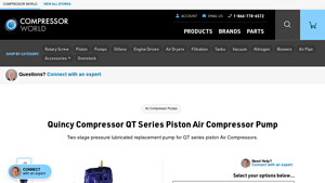 Quincy - QT Series Piston Air Compressor Pump