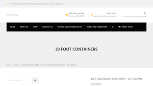 Containerease - 30FT Container (One Trip)