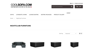 Cool Sofa - U-Shaped Fully Channeled Back Booth